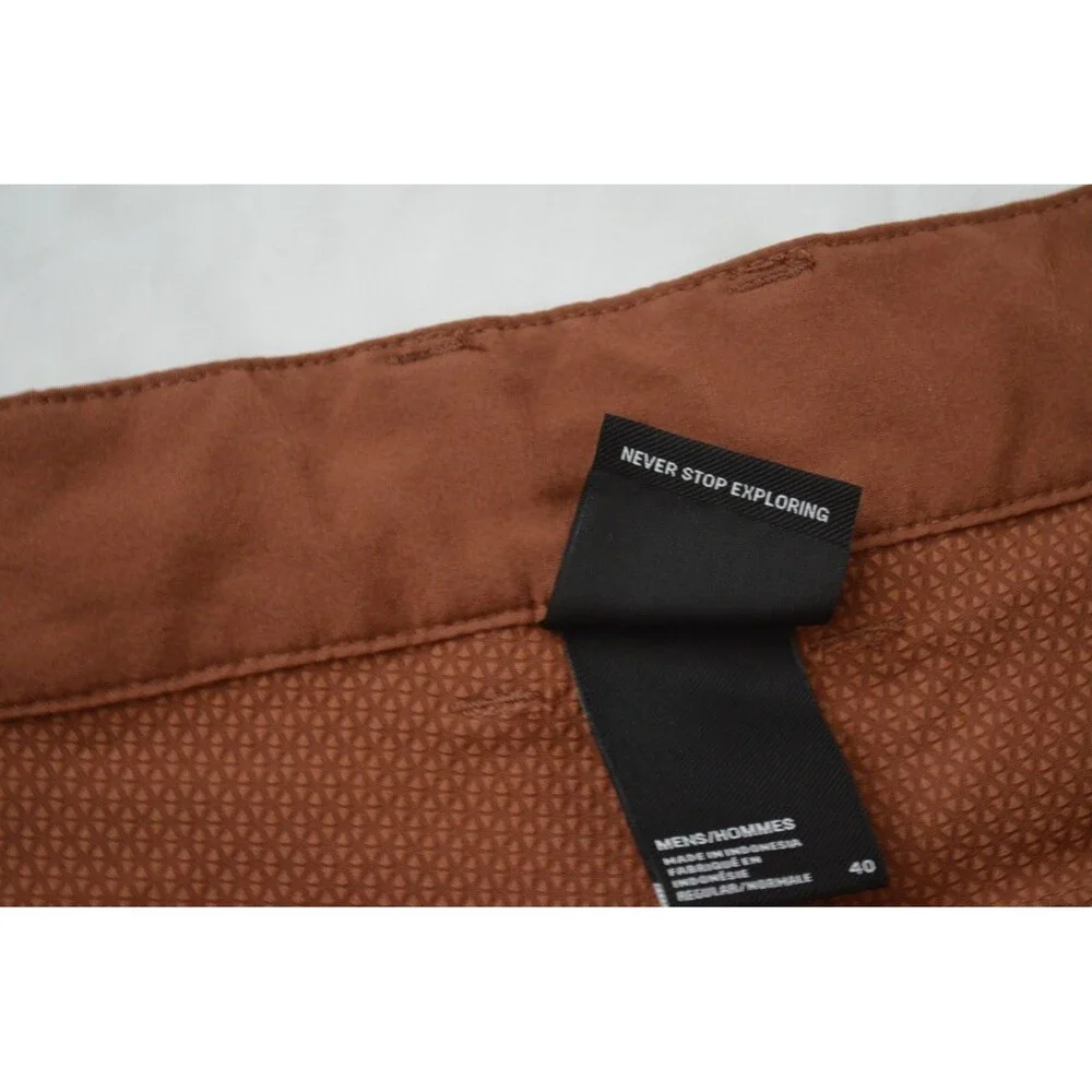 The North Face Rolling Sun Shorts Mens 40 7” Packable Flash Dry Rust Brown